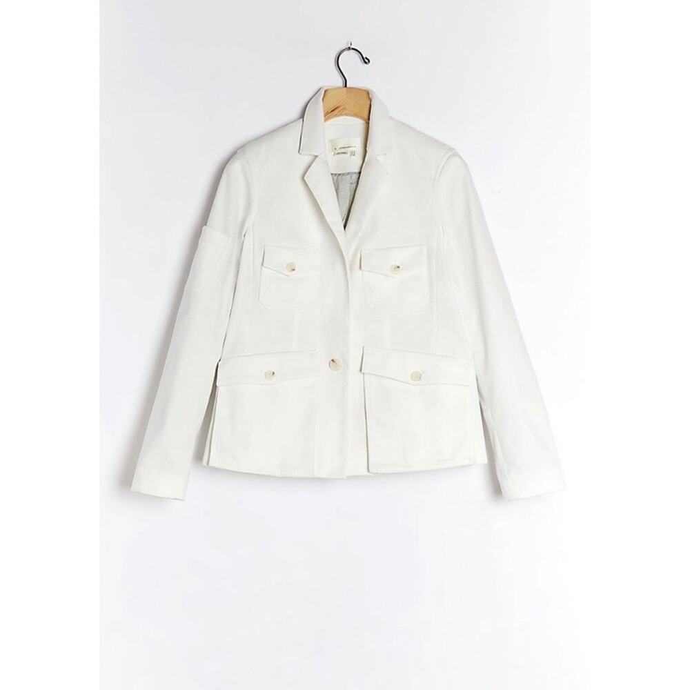 NWT Anthropologie Neve Utility Jacket in White - Picture 5 of 10
